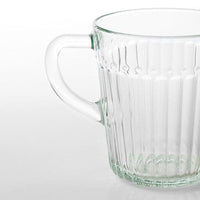 DRÖMBILD - Mug, clear glass, 25 cl - best price from Maltashopper.com 00417452