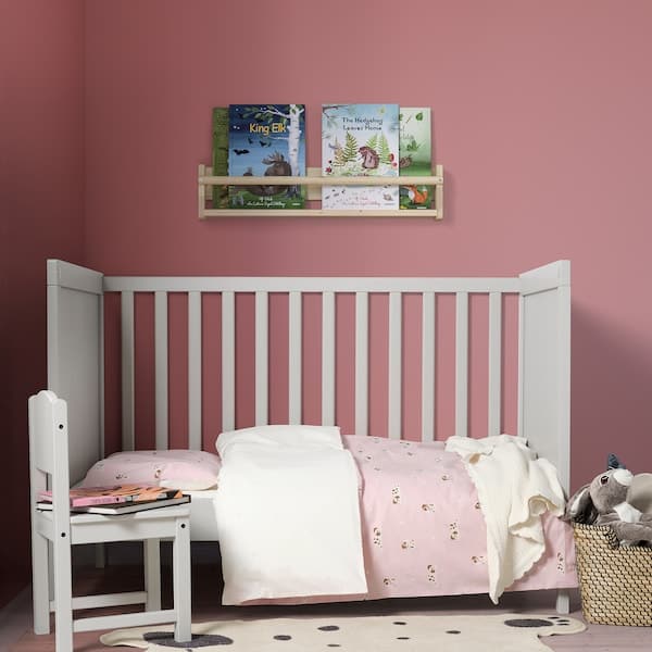 Ikea DRÖMSLOTT - Rug, dog-shaped off-white/grey, 66x110 cm