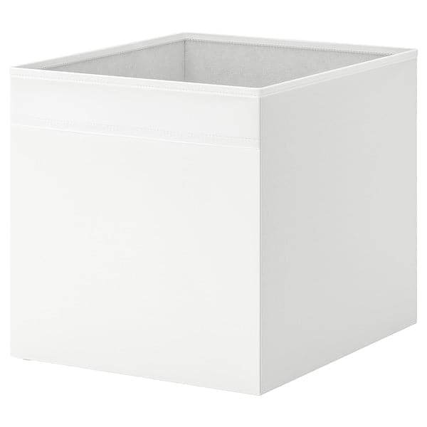 DRÖNA - Box, white, 33x38x33 cm