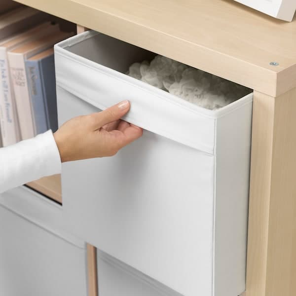 DRÖNA - Box, white, 33x38x33 cm - best price from Maltashopper.com 40217955