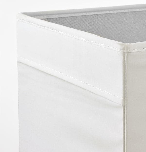 DRÖNA - Box, white, 33x38x33 cm - best price from Maltashopper.com 40217955