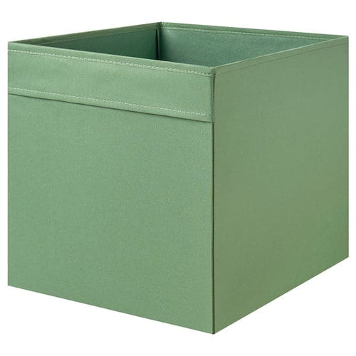 DRÖNA - Container, grey-green, , 33x38x33 cm