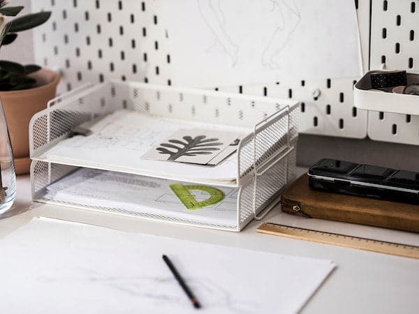 DRÖNJÖNS - Letter tray, white - best price from Maltashopper.com 10428718