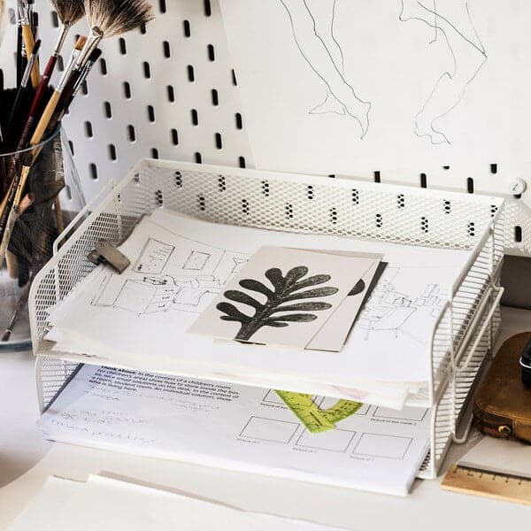 DRÖNJÖNS - Letter tray, white - best price from Maltashopper.com 10428718
