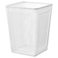 DRÖNJÖNS wastepaper basket, white, 26x35x26 cm