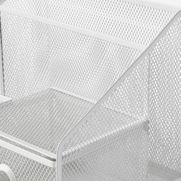 DRÖNJÖNS - Desk organiser, white, 25x20 cm - best price from Maltashopper.com 00428827