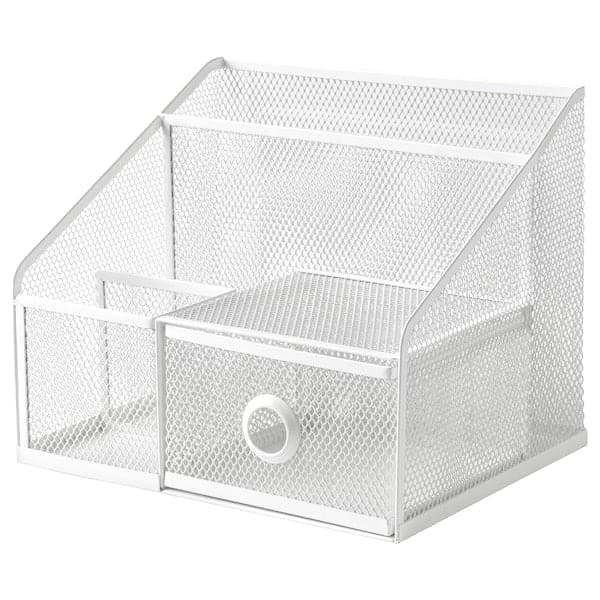 DRÖNJÖNS - Desk organiser, white, 25x20 cm - best price from Maltashopper.com 00428827