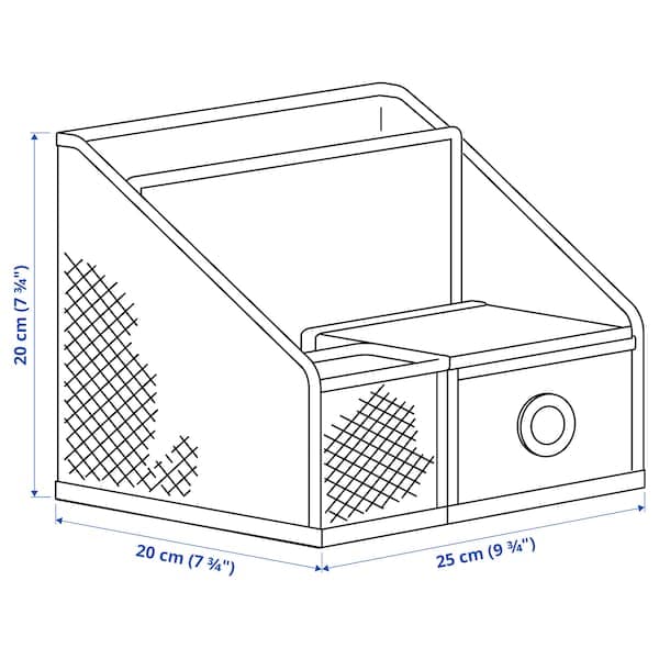 DRÖNJÖNS - Desk organiser, white, 25x20 cm - Premium  from Ikea - Just €16.99! Shop now at Maltashopper.com