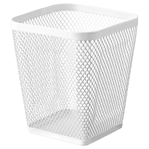 DRÖNJÖNS pen cup, white, 10x10 cm