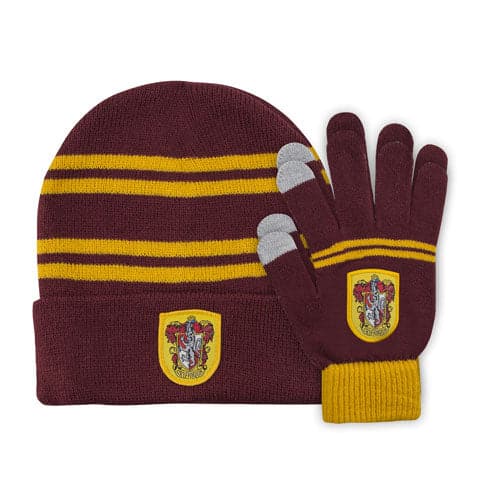 Harry Potter - Kids Tactile Gloves and Gryffindor Cap Set