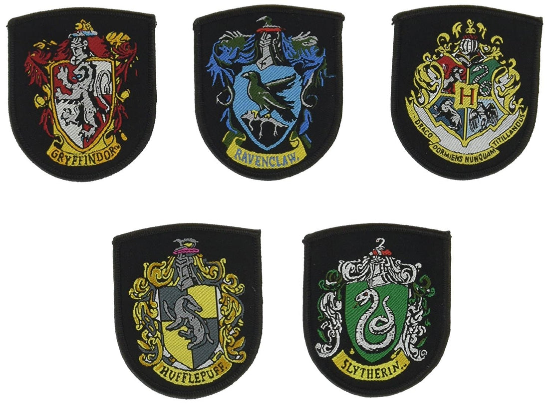 Harry Potter Hogwarts Crest Patches