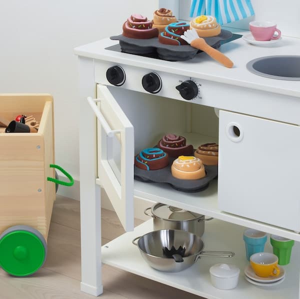 DUKTIG - 6-piece roll set, cinnamon/bun - best price from Maltashopper.com 80423595
