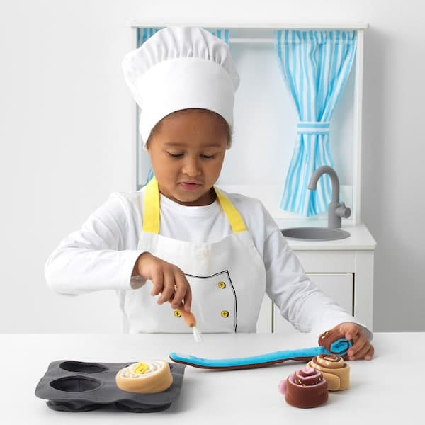 DUKTIG - 6-piece roll set, cinnamon/bun - best price from Maltashopper.com 80423595