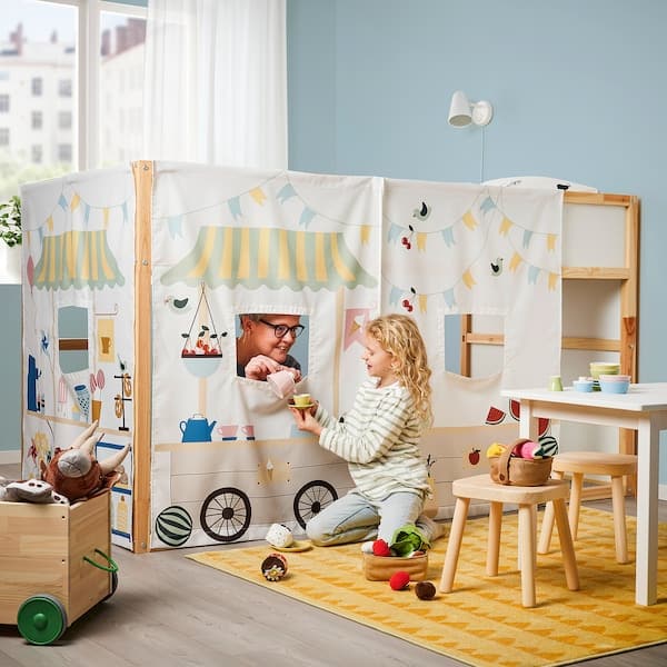 DUKTIG - 3-piece tea playset, mixed colours - best price from Maltashopper.com 20499989