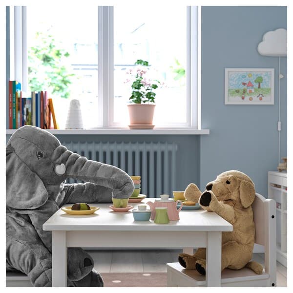 Ikea DUKTIG - 3-piece tea playset, mixed colours