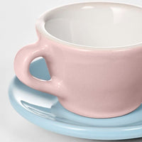 DUKTIG - 8-piece cup/saucer playset, mixed colours - best price from Maltashopper.com 10490244