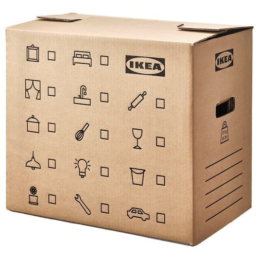 DUNDERGUBBE - Moving box, brown, 50x31x40 cm - best price from Maltashopper.com 10477049