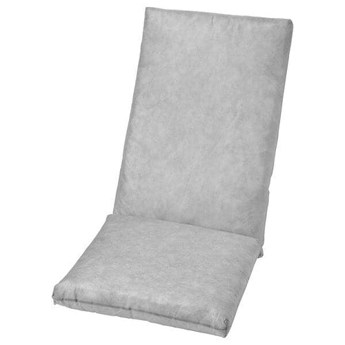 DUVHOLMEN Seat/schien cushion padding - grey outdoor padding 71x45/42x45 cm , 71x45/42x45 cm
