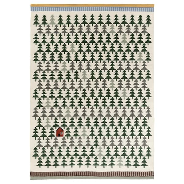 DVÄRGGRÄS - Carpet, multicoloured, , 170x240 cm