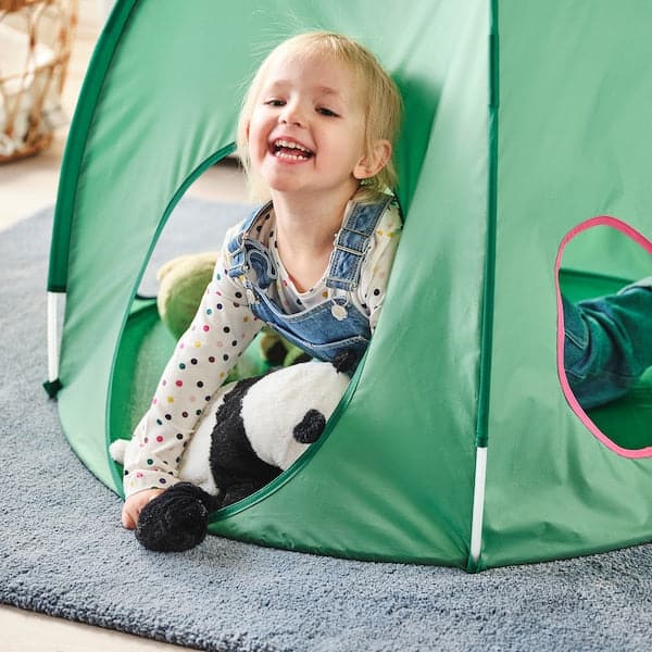 DVÄRGMÅS - Children's tent, green - best price from Maltashopper.com 70547596