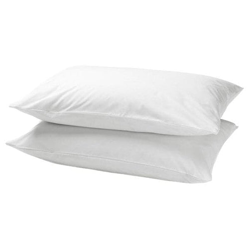 DVALA - Pillowcase, white, 50x80 cm