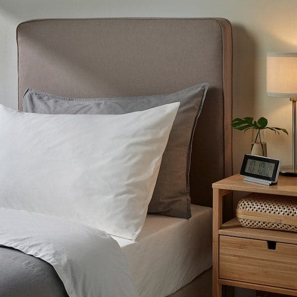 DVALA - Pillowcase, white, 50x80 cm - best price from Maltashopper.com 20357305