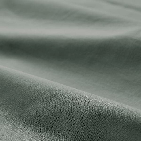 DVALA - Pillowcase, grey-green, 50x80 cm - best price from Maltashopper.com 20549668
