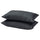 DVALA pillowcase, black, 50x80 cm, 2 pack