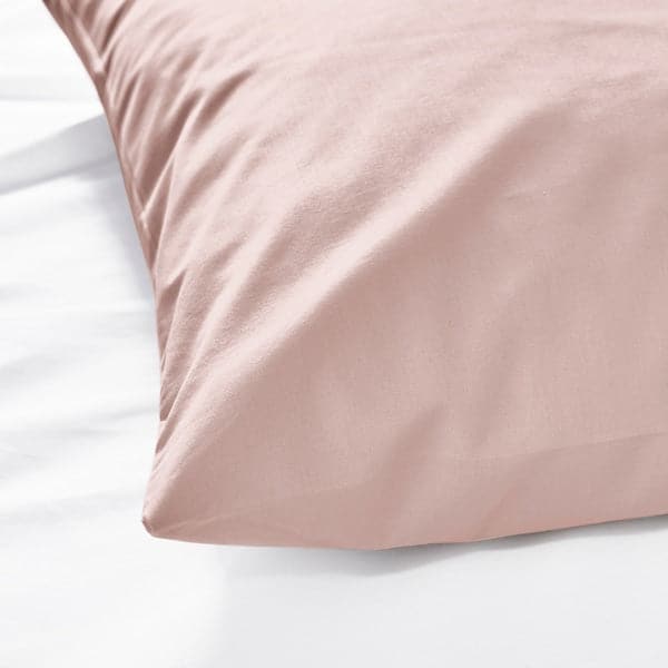 DVALA - Pillowcase, light pink, 50x80 cm - best price from Maltashopper.com 70357690