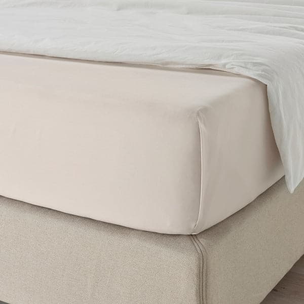 DVALA Sheet - beige 150x260 cm , 150x260 cm - best price from Maltashopper.com 40357644
