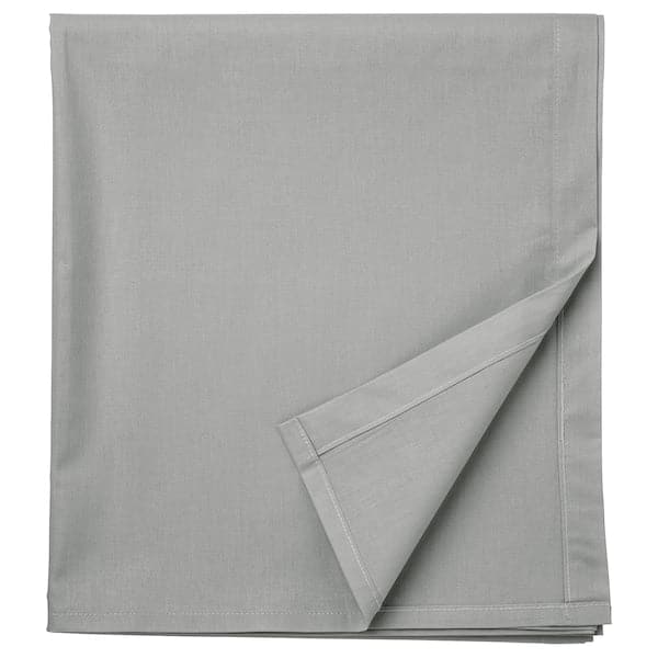 DVALA Sheet - light grey 240x260 cm