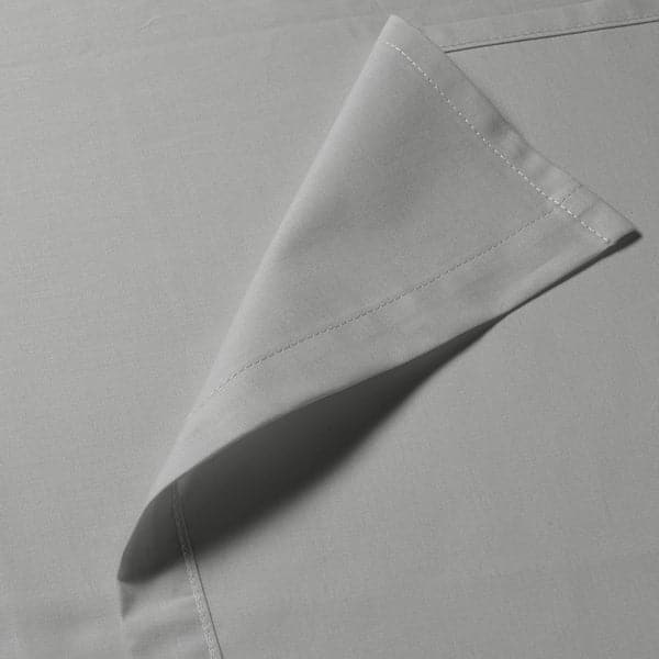 Ikea DVALA Sheet - light grey 240x260 cm