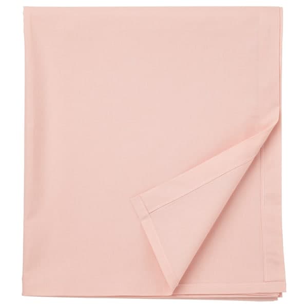 DVALA Sheet - pale pink 240x260 cm , 240x260 cm - best price from Maltashopper.com 50356601
