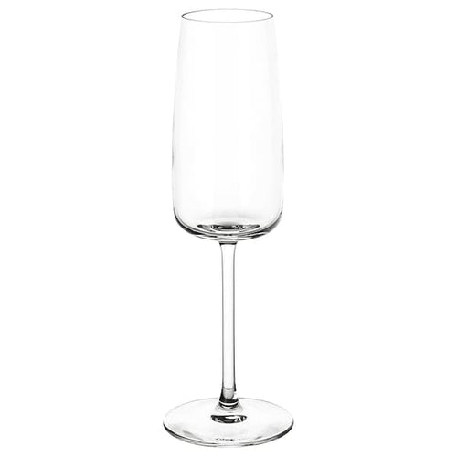 DYRGRIP - Champagne glass, clear glass, 25 cl