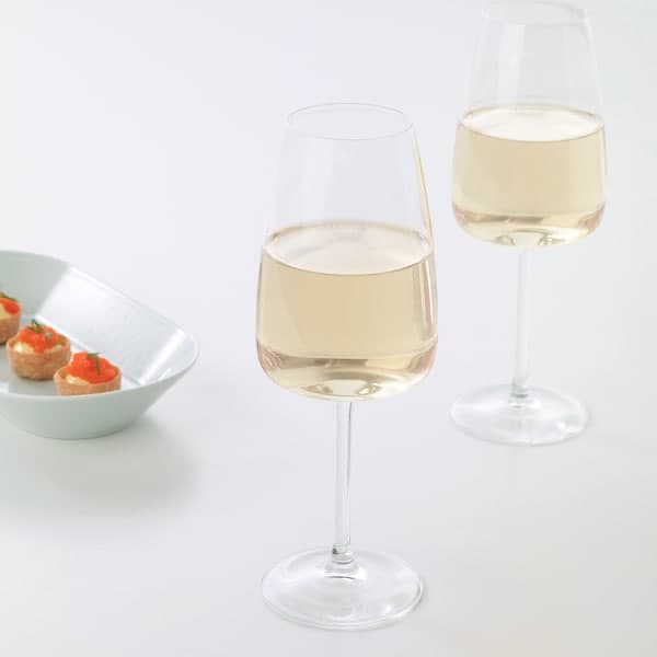 DYRGRIP - White wine glass, clear glass, 42 cl - best price from Maltashopper.com 80309302