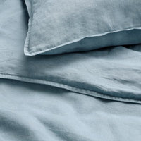 DYTÅG - Duvet cover and pillowcase, blue, 150x200/50x80 cm - best price from Maltashopper.com 60550551