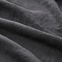 DYTÅG - Duvet cover and pillowcase, dark grey, 150x200/50x80 cm - best price from Maltashopper.com 40518816