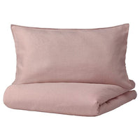 DYTÅG - Duvet cover and pillowcase, light pink, 150x200/50x80 cm - best price from Maltashopper.com 20518860