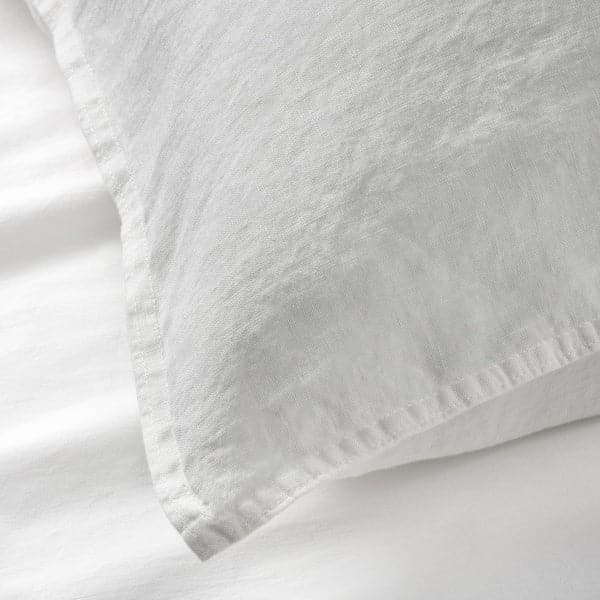 DYTÅG Pillowcase white 50x80 cm , 50x80 cm - best price from Maltashopper.com 70521370
