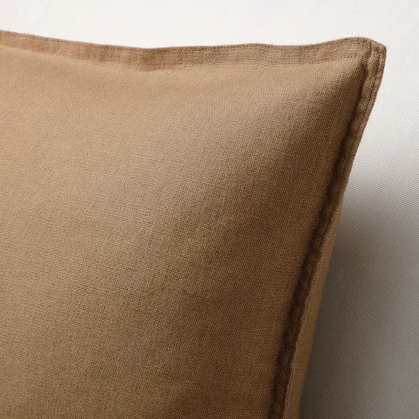 DYTÅG - Cushion cover, dark beige, 50x50 cm - best price from Maltashopper.com 30528482