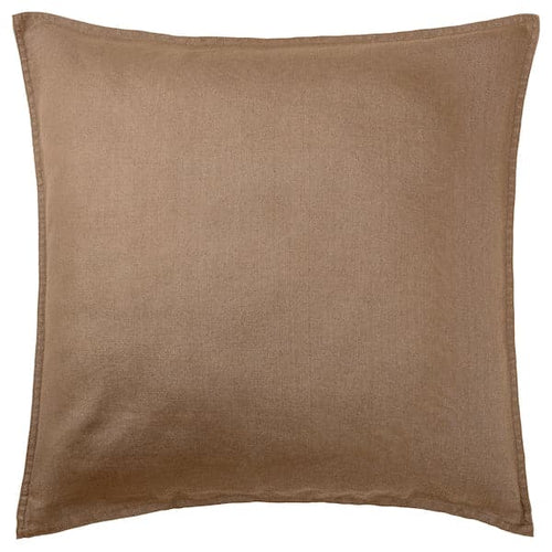 DYTÅG - Cushion cover, dark beige, 50x50 cm