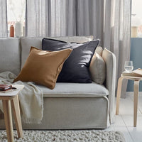 DYTÅG - Cushion cover, dark beige, 50x50 cm - best price from Maltashopper.com 30528482
