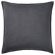 DYTÅG cushion cover, dark grey, 65x65 cm