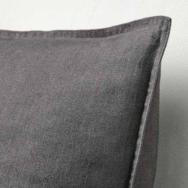 DYTÅG - Cushion cover, dark grey, 65x65 cm - best price from Maltashopper.com 40517685