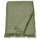 DYTÅG - DYTÅG Throw, grey-green, 130x170 cm