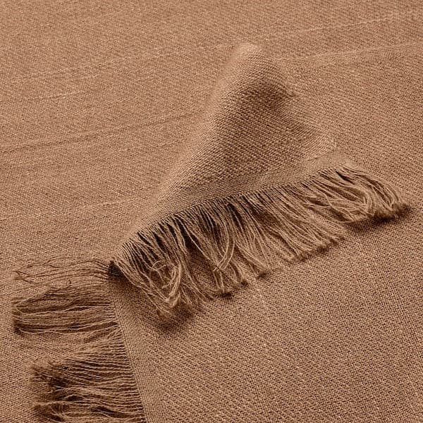 DYTÅG - Throw, light brown, 130x170 cm - best price from Maltashopper.com 90542102