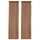 DYTÅG Curtains, 1 pair dark beige 145x300 cm ,