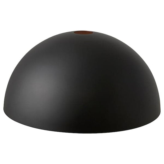 DYVIKA - Pendant lamp shade, black/copper-colour, 35 cm - best price from Maltashopper.com 00548009