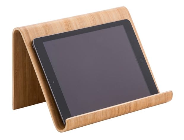 BAMBUS Tablet stand for natural recipe book H 16 x W 27 x D 16 cm - best price from Maltashopper.com CS586418