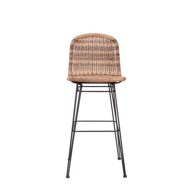 Casa VIENNA Natural bar chair H 106 x W 46 x D 59 cm